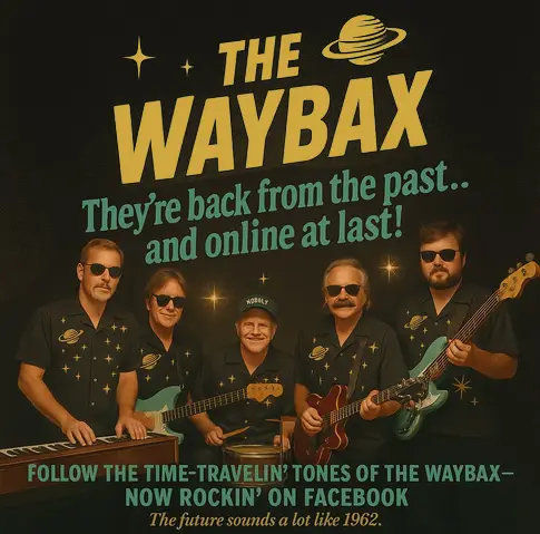 The Waybax are NOW on Facebook!